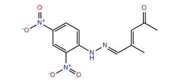 2,4-Dinitrophenylhydrazone mesityl oxide